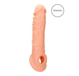 afbeelding RealRock Penis Sleeve 20 cm Zwart