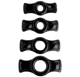 afbeelding titan men cockring set - zwart