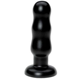 afbeelding totaljoy - curved buttplug - groot - zwart