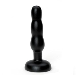 afbeelding totaljoy - curved anaalplug - klein - zwart
