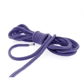 afbeelding zacht japans bondage touw 5m - paars